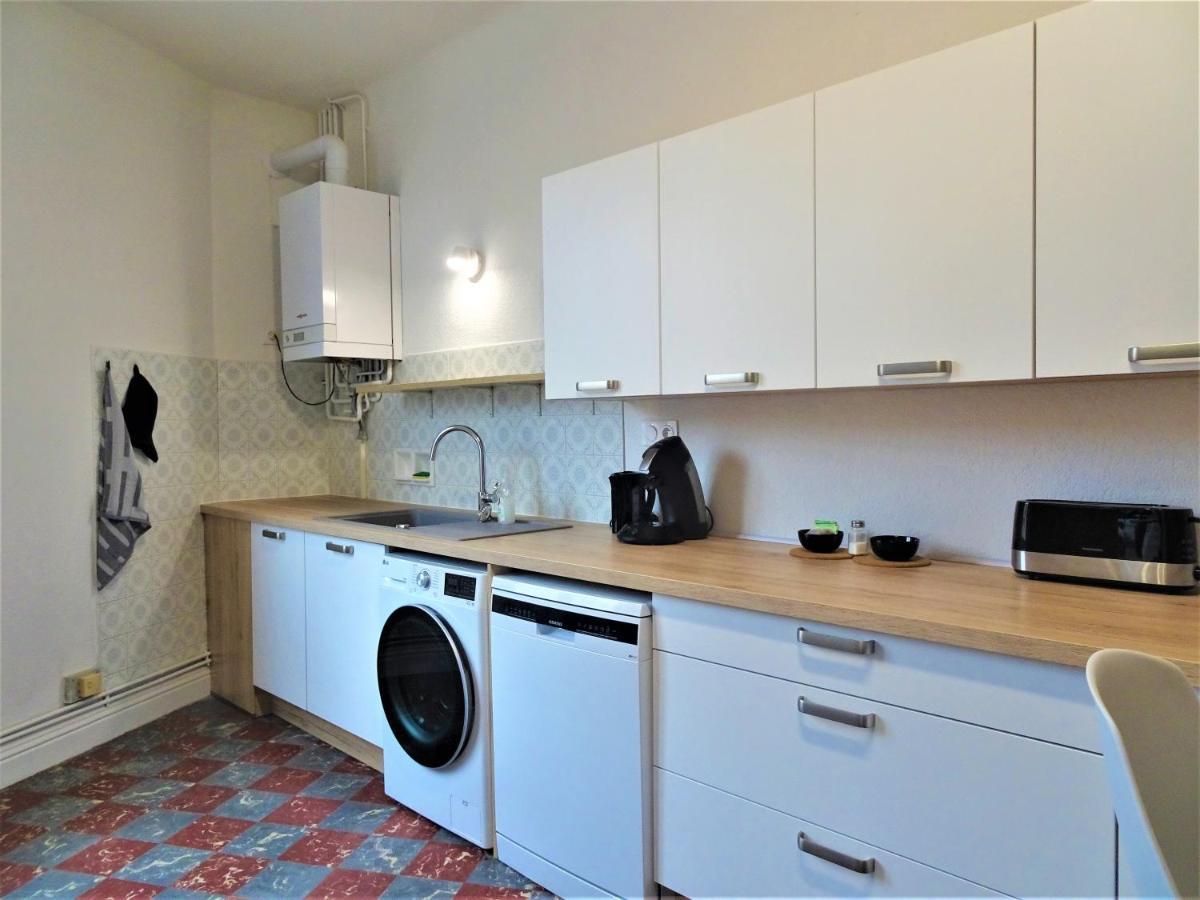 Chambre Privee Et Spacieuse Au Sein D'Un Logement Partage - Central, Quartier Villebourbon - 3 Chambres Doubles - 2 Balcons - Places De Stationnements Gratuites - 5 Min A Pied Gare Et Hypercentre 몽토방 외부 사진