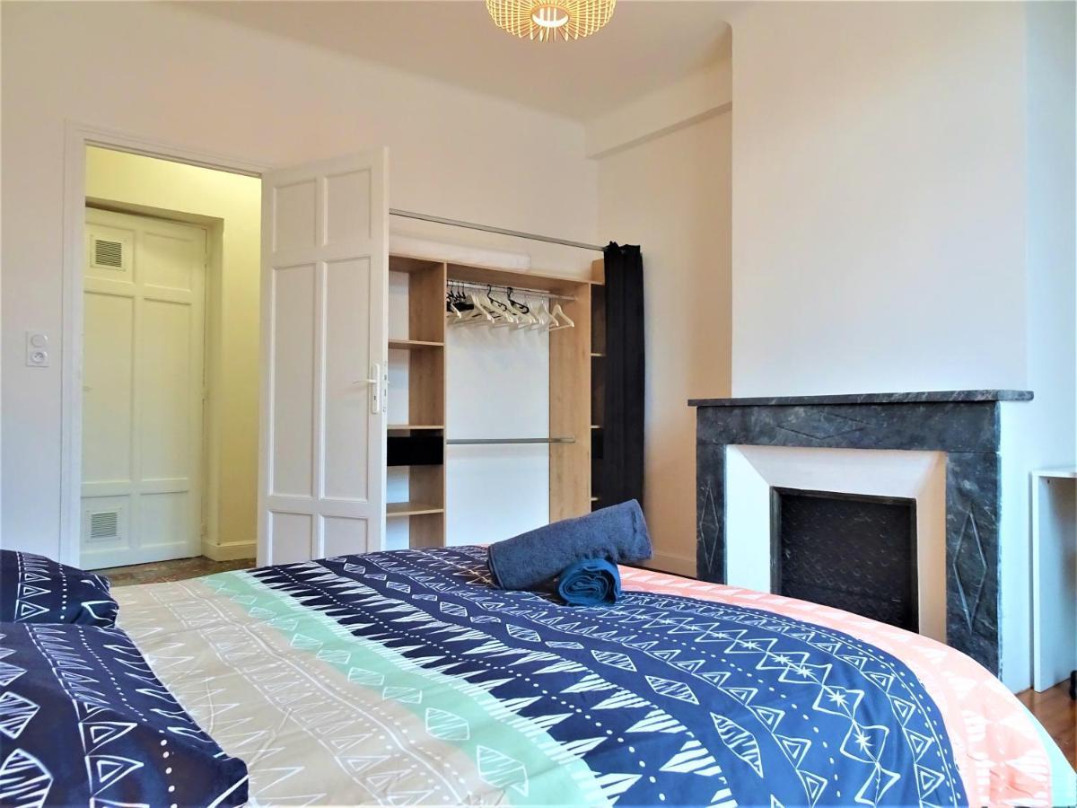 Chambre Privee Et Spacieuse Au Sein D'Un Logement Partage - Central, Quartier Villebourbon - 3 Chambres Doubles - 2 Balcons - Places De Stationnements Gratuites - 5 Min A Pied Gare Et Hypercentre 몽토방 외부 사진